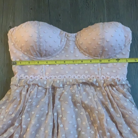 NWT Spell Mira Bustier RaRa Dress Rose - Picture 11 of 16